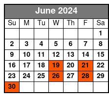 Premium Class June Schedule