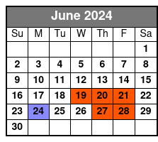 Wheel Experience June Schedule