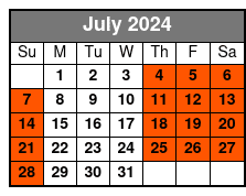 Tampa Bar Crawl on a 2023 Street Legal Golf Cart July Schedule