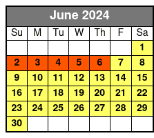 Busch Gardens Tampa June Schedule