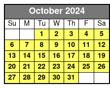Busch Gardens Tampa October Schedule
