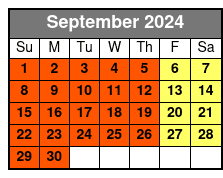 Schedules for 2023 September Schedule