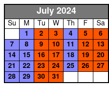 Eagle Parasail Madeira Beach July Schedule