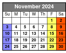 Axe Throwing Tampa November Schedule