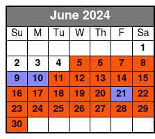 1.5 Hr - Ft Desoto Kayak Tour June Schedule