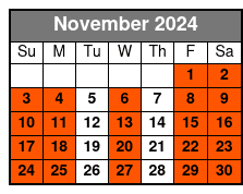 Shell Key Island Camping November Schedule