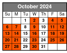 Shell Key Ferry October Schedule