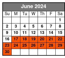 SkyLand Ranch June Schedule