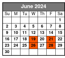 Grand American Opry June Schedule