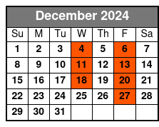 Grand American Opry December Schedule