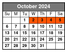Mackinac Bridge History Cruise October Schedule