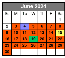 Mackinaw City Parasailing June Schedule