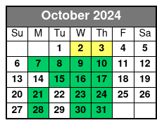 Summit Non-Peak Q2 October Schedule