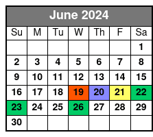 Default June Schedule