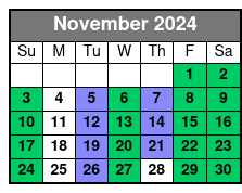 Default November Schedule