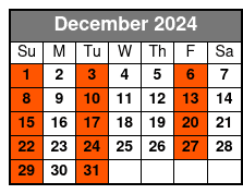 2024 Boston December Schedule