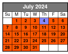 Manhattan Cruise July Schedule