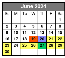 Circle Line: NYC Beast Speedboat Ride June Schedule