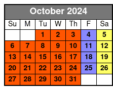 Mezzanine October Schedule