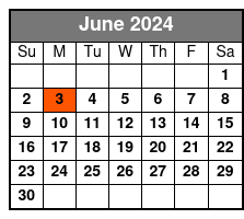 9:00am - Mon June Schedule