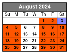  Am August Schedule