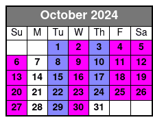 2:30pm October Schedule