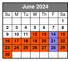 2 - Hours Tour June Schedule