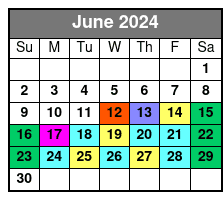 Pride Historical Tour June Schedule