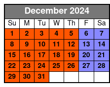 Dino Park Myrtle Beach December Schedule