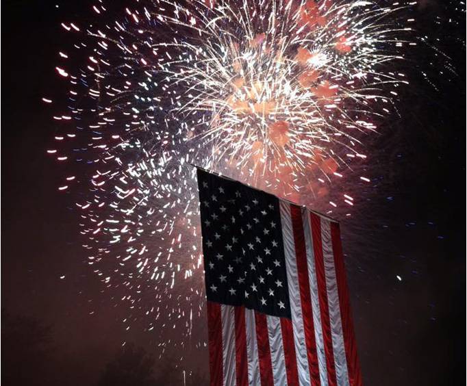 4th of July Fireworks Spectacular at Six Flags America in Washington DC