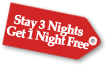 Stay 3 Nights Get 1 Night Free