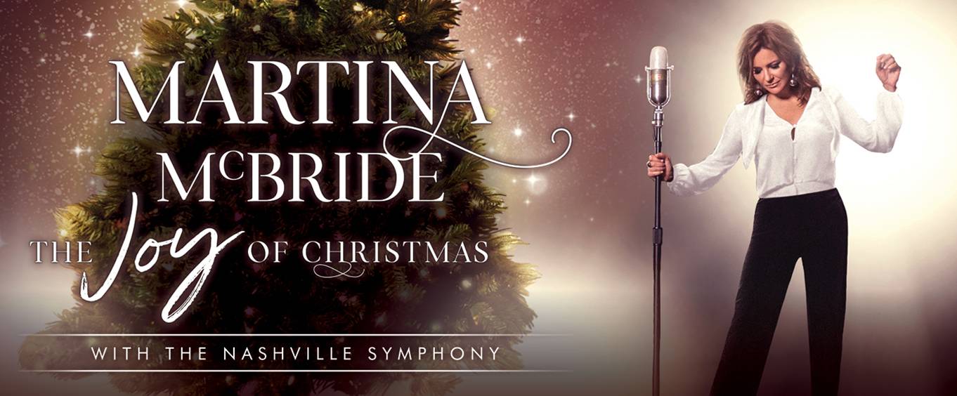 Martina McBride The Joy of Christmas witht the Nashville Symphony