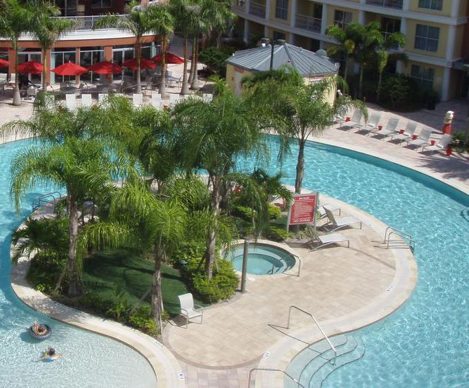 Outdoor Pool at Melia Orlando Suite Hotel at Celebration