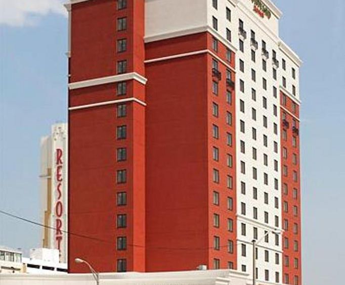 Exterior of Marriott Courtyard Atlantic City