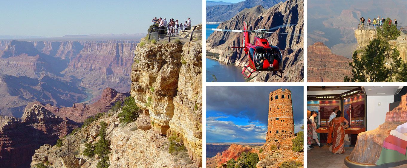 Enjoy the Grand Canyon South Rim from Flagstaff with Optional Helicopter Flight