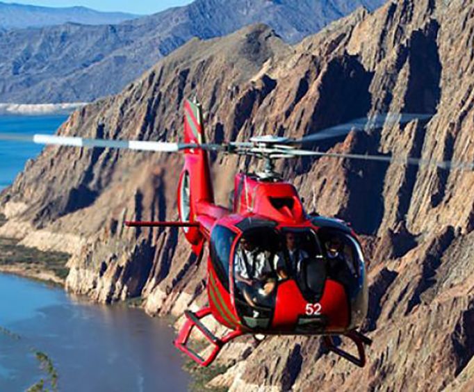 Soar Through the Canyon with a Helicopter Flight