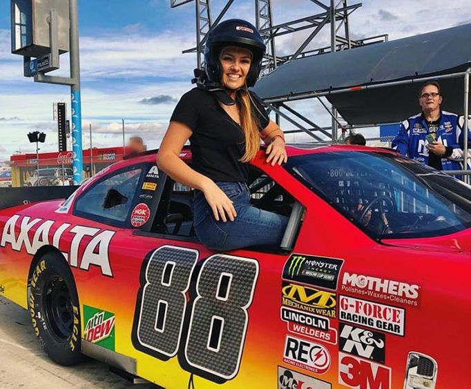 Richard Petty Race Car Ride Along Program at Daytona International Speedway