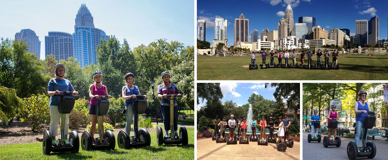 Explore on the Charlotte Segway Tour