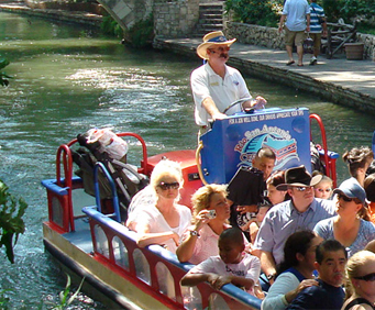 Rio San Antonio River Walk Cruises, rafting tour