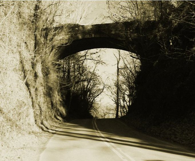 Under a Bridge on the Asheville Ghost Walking Tour and Mystery Museum