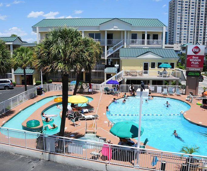 Outdoor Swimming Pool of Best Western Grand Strand Inn Suites