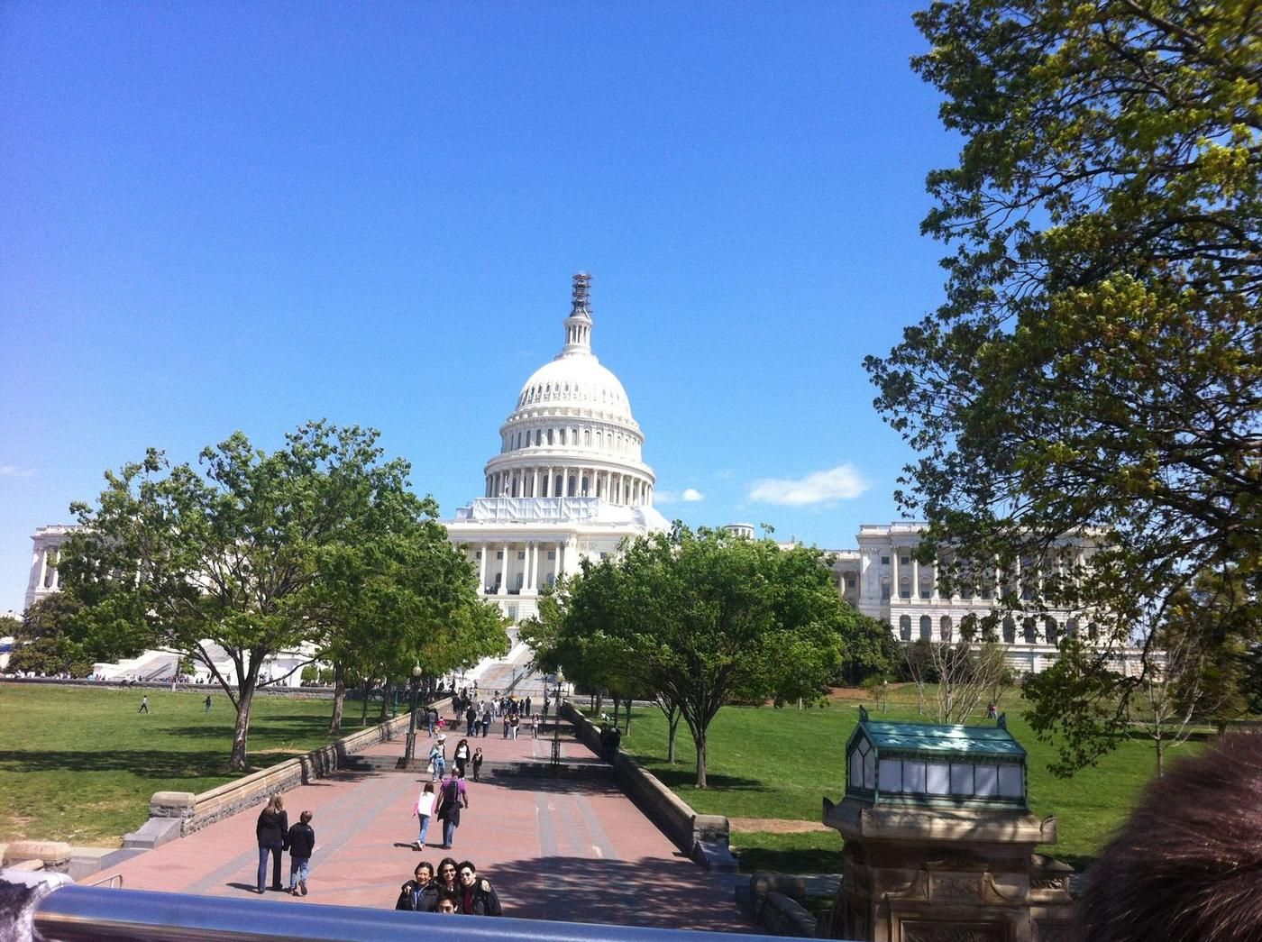 April 9 2012, sunny day in DC