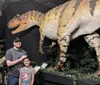 Father and Son at the Dinosaur Museum