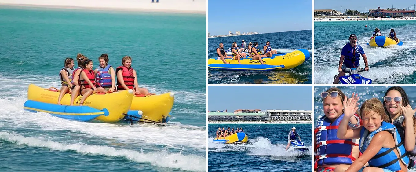 Small-Group Banana Boat Ride at Miramar Beach Destin