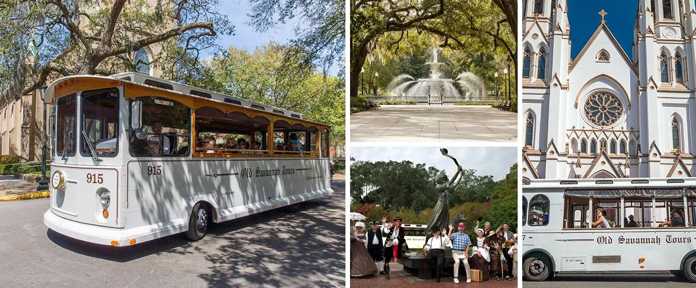 Savannah Experience: Sightseeing Bus Tour of the Historic and Victorian Districts