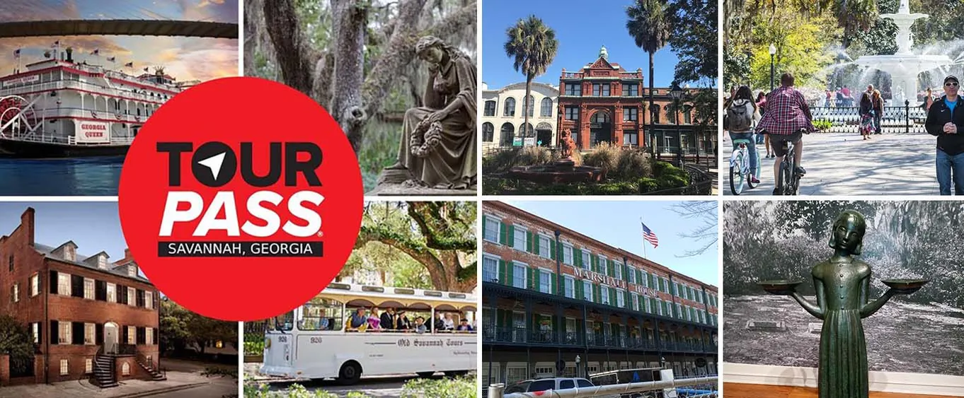 Savannah Tour Pass - Includes Over 30 Attractions