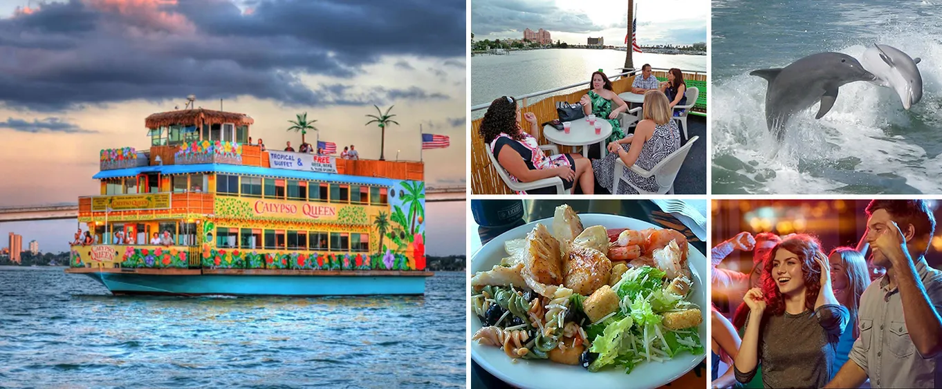 Calypso Queen Lunch, & Dinner Cruises Clearwater