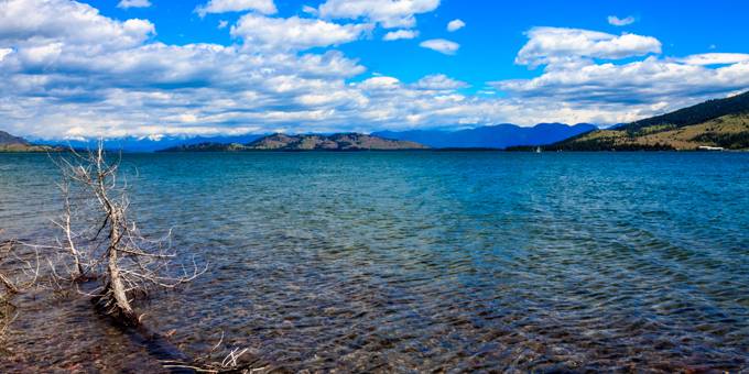 flathead lake water clarity