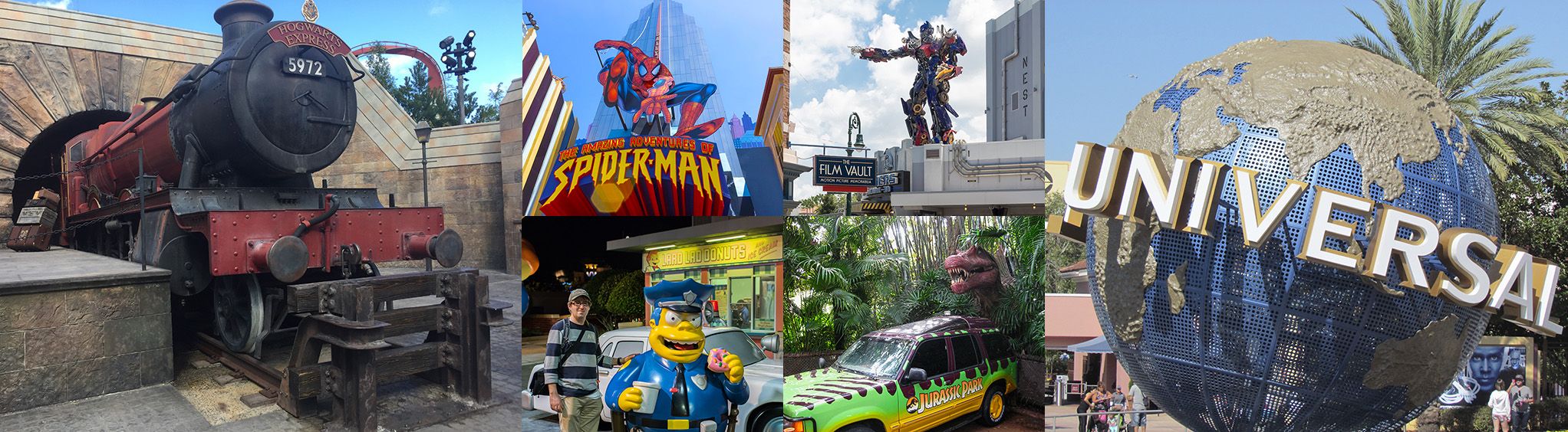 Universal Studios Theme Park in Orlando, Florida