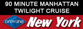 90 Minute Manhattan Twilight Cruise